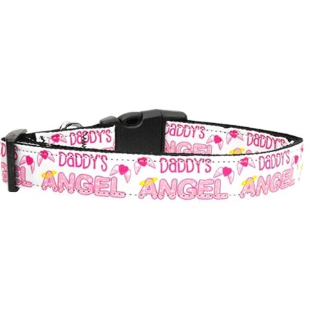 MIRAGE PET PRODUCTS Daddys Angel Nylon Dog CollarSmall 125-107 SM